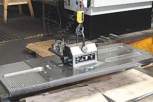 Anwendungsbeispiel Lasthebemagnet SLL